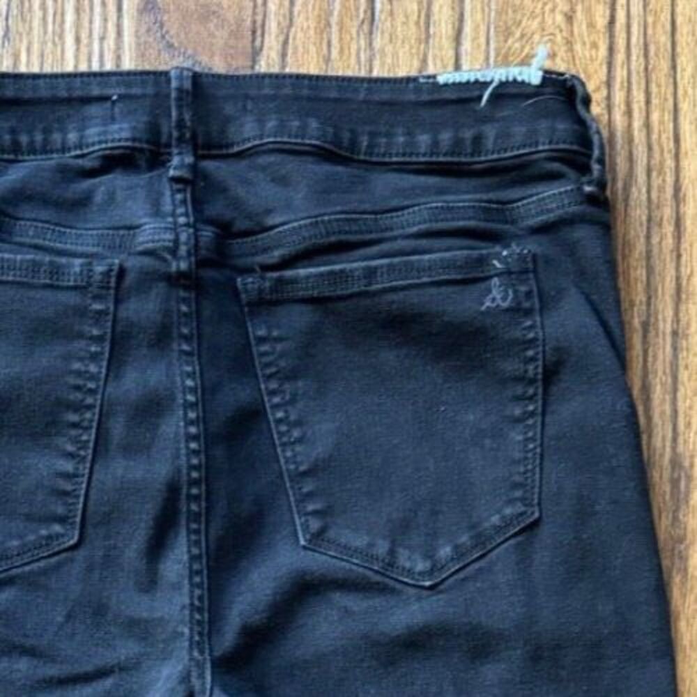 Sam Edelman Black Jeans Women‎ Size 31 The Kitten Mid Rise Skinny Ankle Stretch - Picture 3 of 10